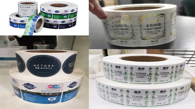 日化系列彩色标签的应用范围